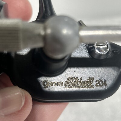 Rare Old Mitchell 204 Vintage Spinning Reel MADE IN FRANCE BAIL