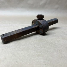 Vintage Marking Measurement Gauge, Wooden Scribe, carpentry • Stem Marked to 8"