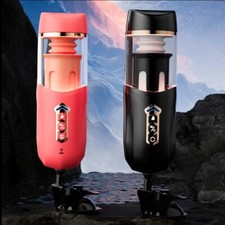 Masturbaters Automatic HandsFree Male Telescopic Heating Cup Stroker Lubricants