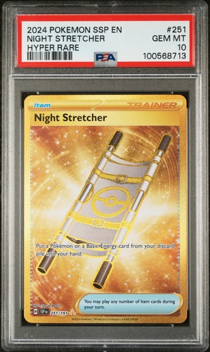 Night Stretcher graded PSA 10 for sale on eBay