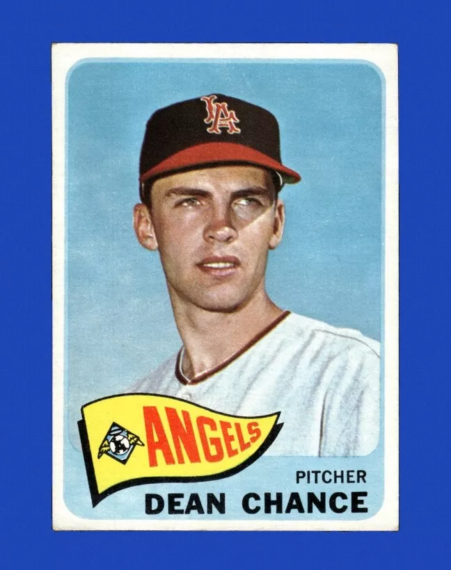 Dean Chance trading card