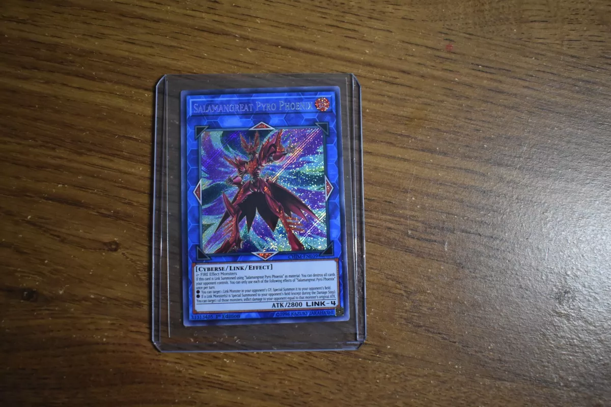 Salamangreat Pyro Phoenix - CHIM-EN039 - Secret Rare - 1st Edition