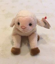 ty Beanie Babies - EWEY THE SHEEP - Retired 1999 - Error on tags. - Vgc