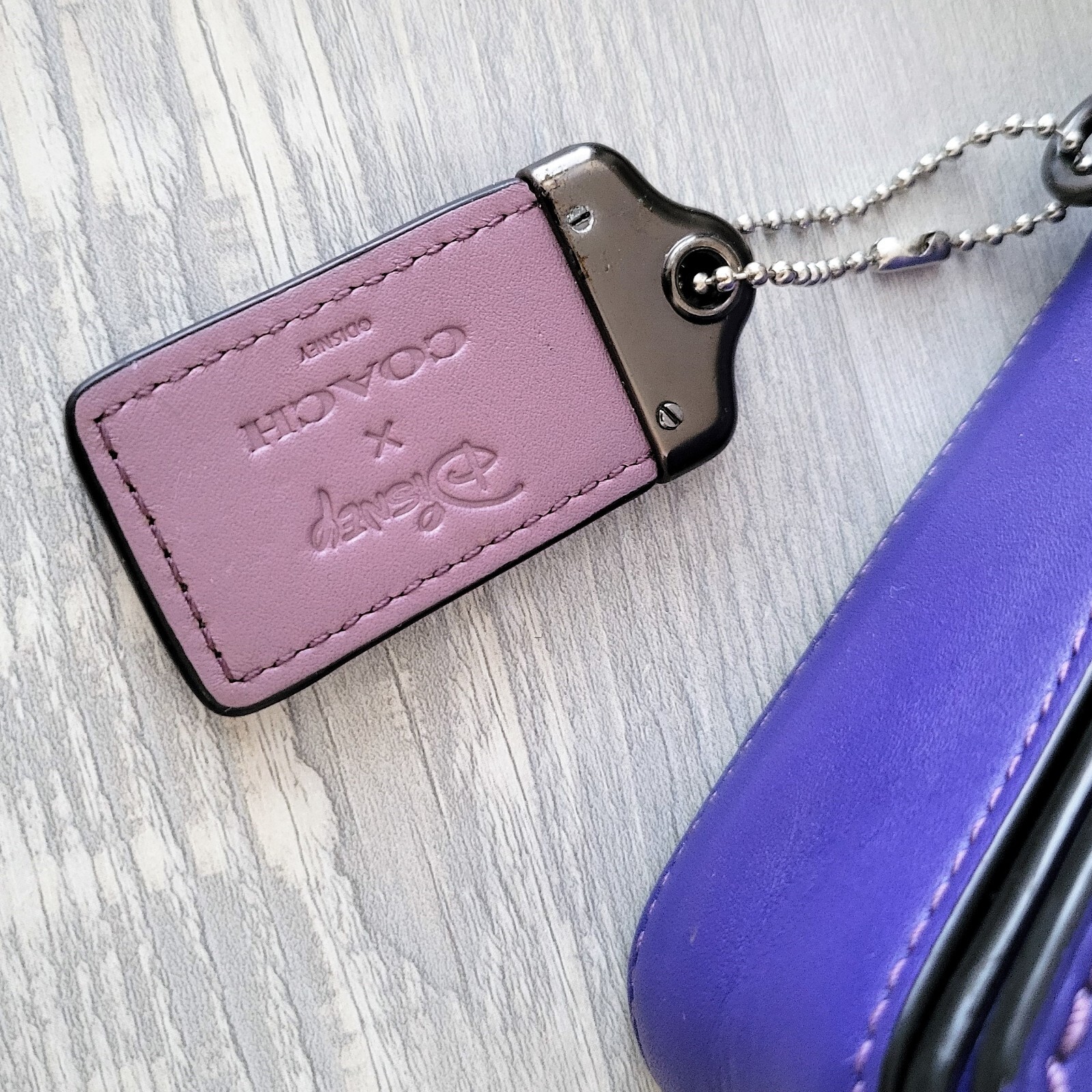 Coach X Disney Snow White Crossbody Dark Fairytale Pu… Gem