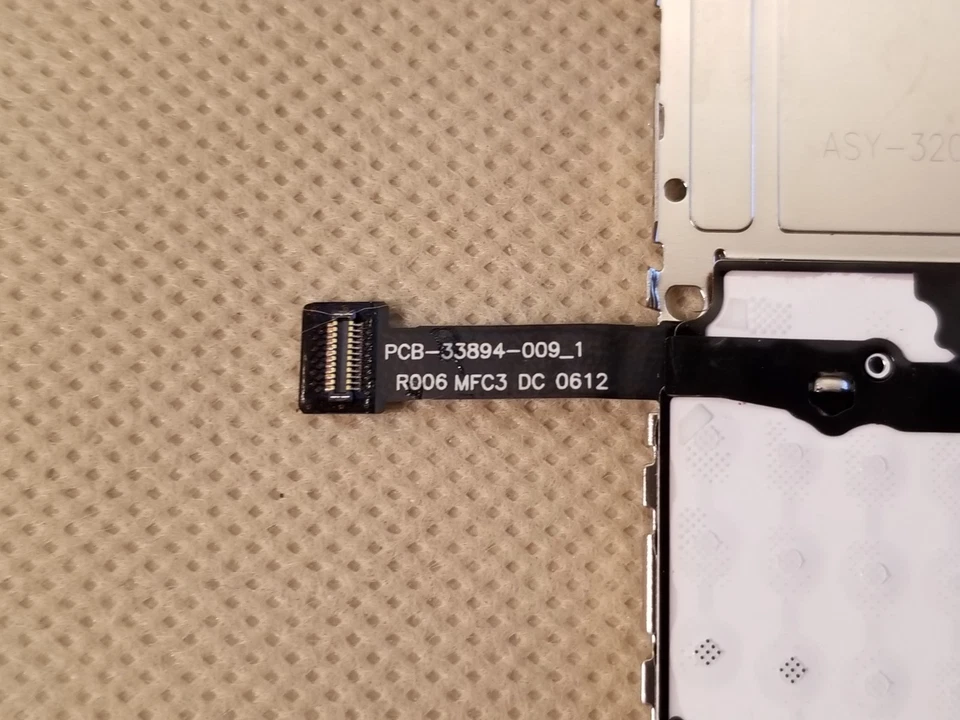 Blackberry Front Keypad Membrane Mylar LCD Frame Keyboard - CURVE 9350 9360 9370 - Image 4 of 4