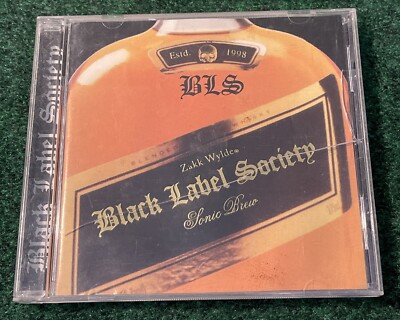 Sonic Brew Black Label Society Zakk Wylde CD 1999 Spitfire Records