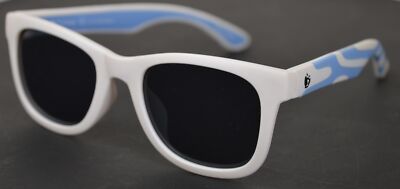 Zoobug Kinder Sonnenbrille - weiß und blau - UV 400 Schutz - ZB5005 884