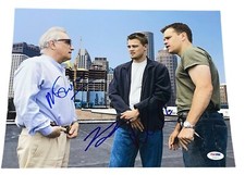 Leonardo DiCaprio Matt Damon Martin Scorsese Signed 11x14 Photo The Departed PSA