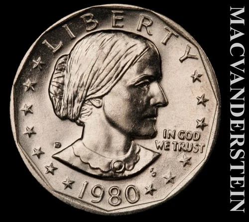1980-D Susan B Anthony Dollar — photo from another recent sale