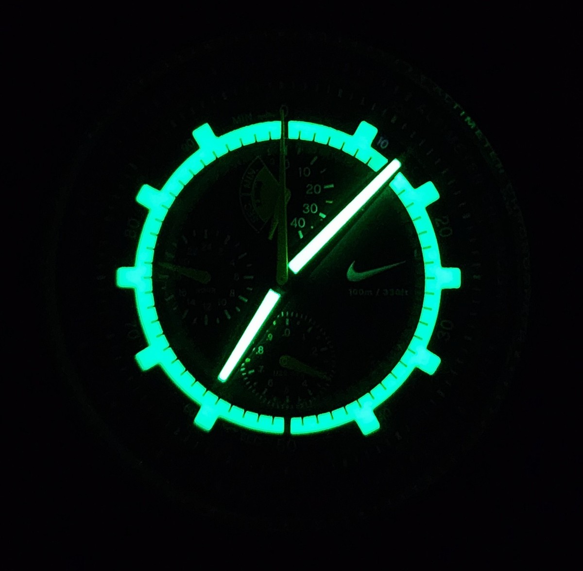 Men TITANIUM ALTIMETER CHRONOGRAPH Watch NIKE 