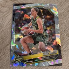 2025 Panini Prizm WNBA Cracked Ice Prizm #38 Sue Bird Seattle Storm