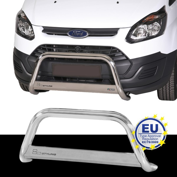 PersonenschutzbüGel Edelstahl Passend FüR Ford Transit Custom L1 L2 2013 Bis 201-image