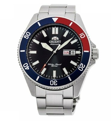 New Orient Kanno RA-AA0912B Pepsi Bezel Automatic 200M Men's Diver Watch