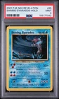 2001 POKEMON NEO REVELATION #65 SHINING GYARADOS-HOLO PSA 9