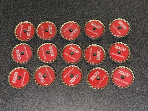 (15) Coke Cola Bottle Cap Whistle Mexico Coca Cola Soda Lid refresca en grande