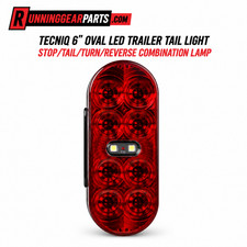 Tecniq T70 6 Oval Led Trailer Tail Light Stoptailturnreverse Combination La