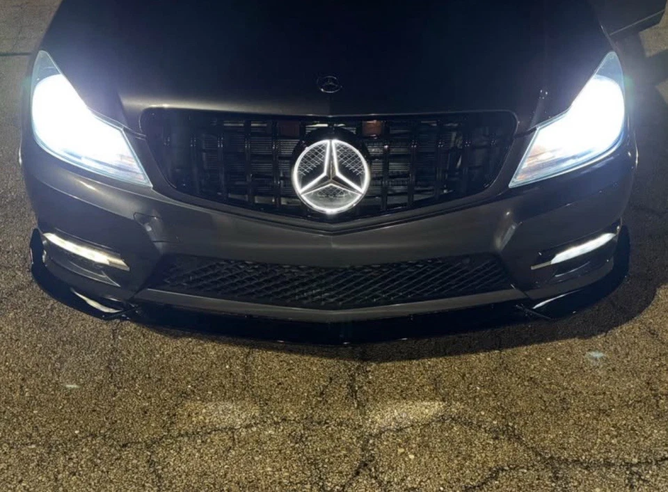 Faros halógenos (par) OEM-2012-2014 Facelift Mercedes-Benz W204 C250/C300/C350 Foto 3 de 4