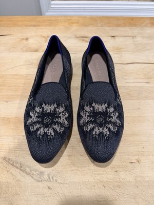 Rothy's Women's 11 The Almond Loafer in Obsidian Limited Edition