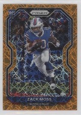 2020 Panini Prizm Rookie Lazer Prizm Zack Moss #311 0cs9