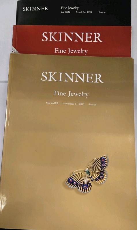 Skinners Fine Jewelry Lot of 3 Auction Catalogs 1998, 2008, 2012