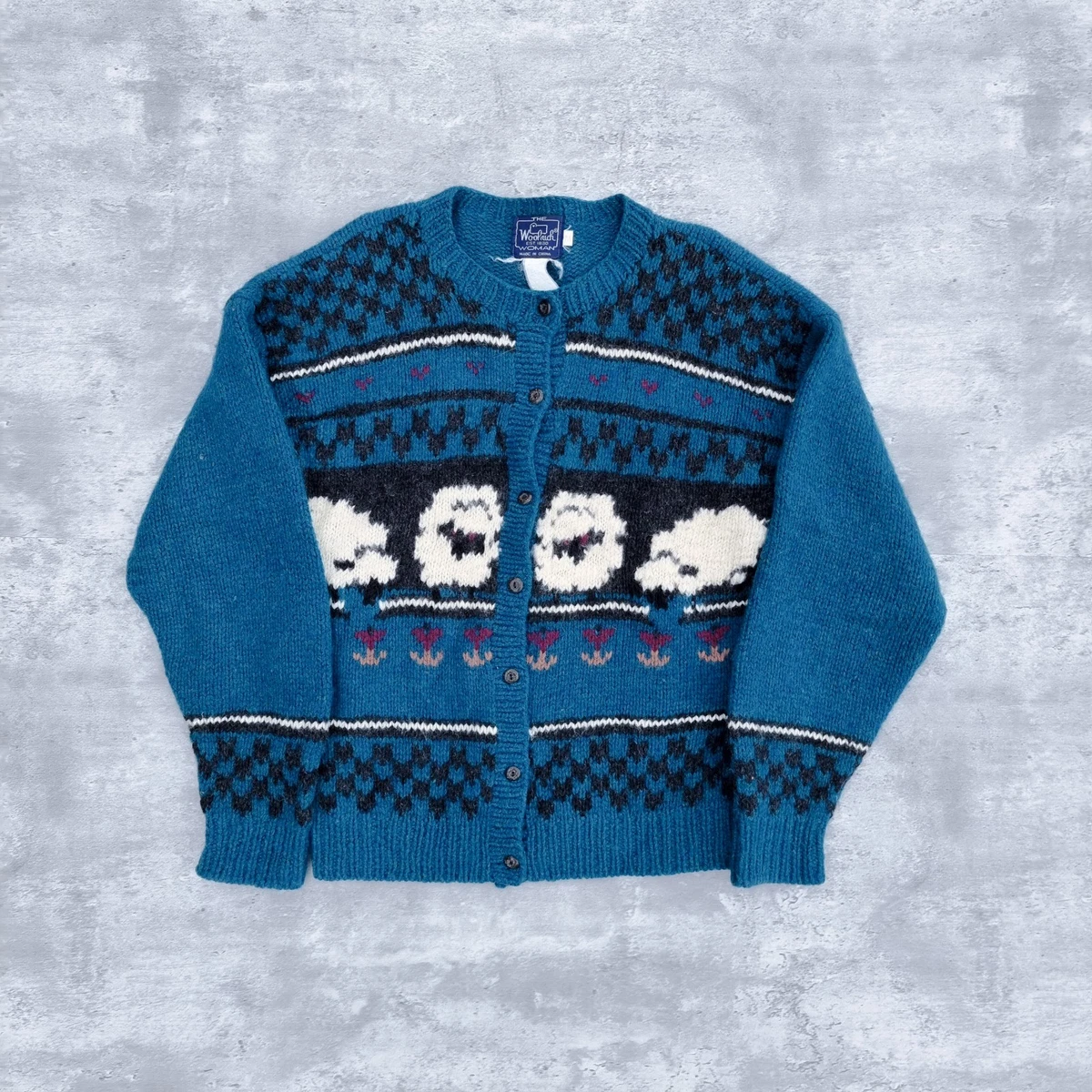 トップス 80s-90s WOOLRICH wool100% nordic knit 80s-90s WOOLRICH wool100% nordic knit Woolrich Sweaters for Women