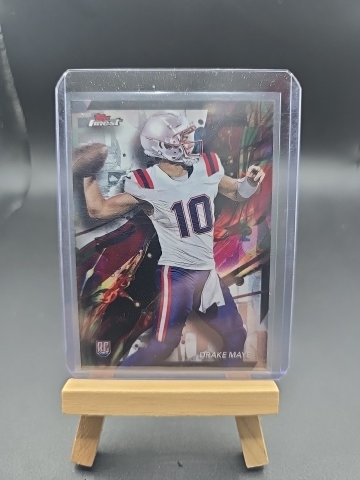 2024 Topps Finest - Common Drake Maye #62 (RC)