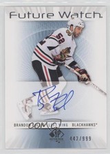 2012-13 SP Authentic Future Watch 442/999 Brandon Bollig #214 Auto 0ll
