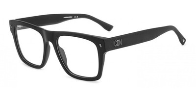 Dsquared2 ICON 0018 Matte black 54/18/145 MAN Eyewear Frame