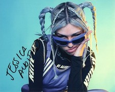 Jessica Audiffred signed EDM dance music 8x10 photo  EXACT PROOF #2