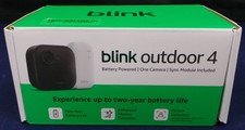 Blink Outdoor 4 Wireless Security Camera System w/ Sync Module- New