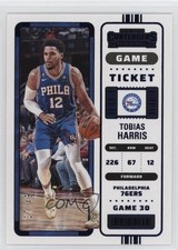 2022-23 Panini Contenders Blue Game Ticket 27/49 Tobias Harris #99 11pj