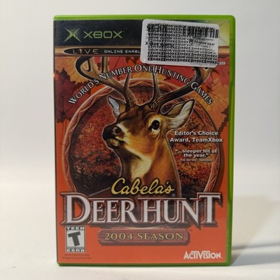 Cabelas Deer Hunt 2004 Season Microsoft Xbox Original Hunting Simulation Game