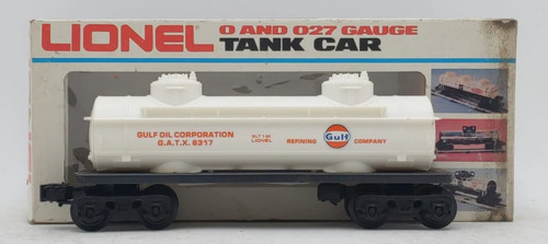 Lionel 6-6317 Gulf 2-Dome Tank Car LN/Box-1444