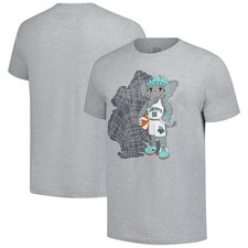 Unisex Stadium Essentials Heather Gray New York Liberty Ellie Mascot Borough