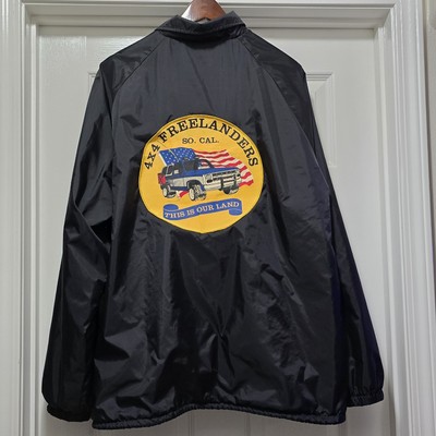 VTG Auburn Sportswear 4X4 Freelanders So Cal Member Of The Year Jacket Men s 2X