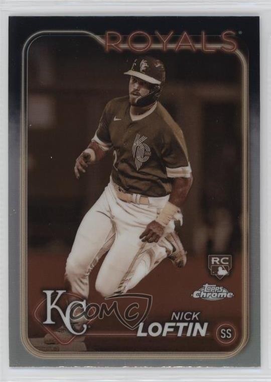 2024 Topps Chrome Sepia Refractor Nick Loftin #183 Rookie RC 12g7