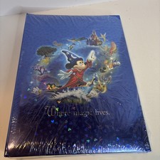 Walt Disney World Photo Album- Where The Magic Lives - 100 4x6 photos NEW SEALED