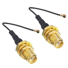 onelinkmore MHF4 to SMA M.2 NGFF SMA Female Bulkhead to IPX IPEX RF Pigtail WiFi