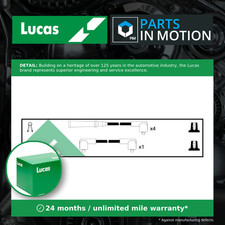 HT Leads Ignition Cables Set fits SAAB 900 2.0 80 to 94 Lucas 9337346 Quality