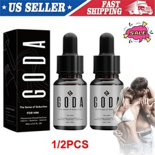 1/2PCS GODA For Him Pheromones Cologne for Men Infused with Real Pheromones 15ML