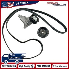 Belt Tensioner Idler Pulley Kit Fits 2007 2008 Chevrolet Silverado 3500 Hd 6.0l Belt Tensioner Idler Pulley Kit Fits 2007 2008 Chevrolet Silverado 3500 Hd 6.0l