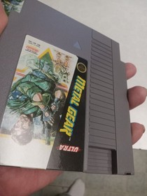 NES Metal Gear CIB Complete Map Included Nice Box!! Great Condition!!