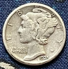1925-S Mercury Dime 90% Silver Key Date/Better Date XF  Super Coin!!! Free S&H