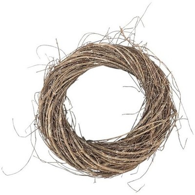 Deko-Kranz Weidenkranz Kranz Weide D 25 cm natur gekalkt Weihnachten Advent