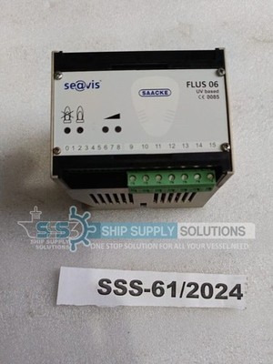 SAACKE FLUS 06 UV Based Flame Detector K7-8385-602164 230VAC (Unused New)