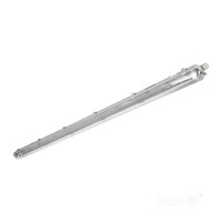 Kobi Hermetic Feuchtraumleuchte 1X150Cm T8 LED G13 IP65 Grau