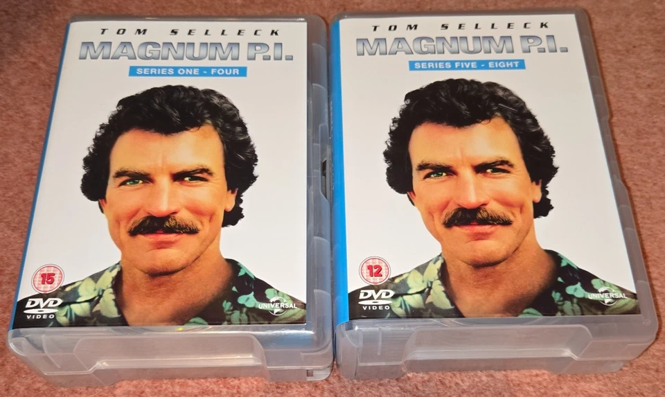 MAGNUM P.I. COMPLETE COLECTION SERIES SEASONS  1-8 UK DVD BOX SET (45 DISCS) - Image 4 of 4