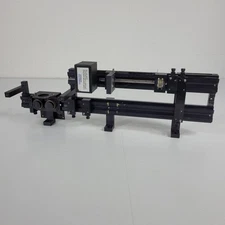 Small "V" Optical Rail Assembly High Precision Belt Driven Lens Movement Bruker