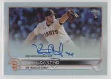 2022 Topps Chrome Rookie Refractor 383/499 Kervin Castro #RA-KC Auto 7xr
