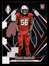 Darius Robinson 2024 Panini Phoenix Rookie Card #175 Arizona Cardinals. rookie card picture